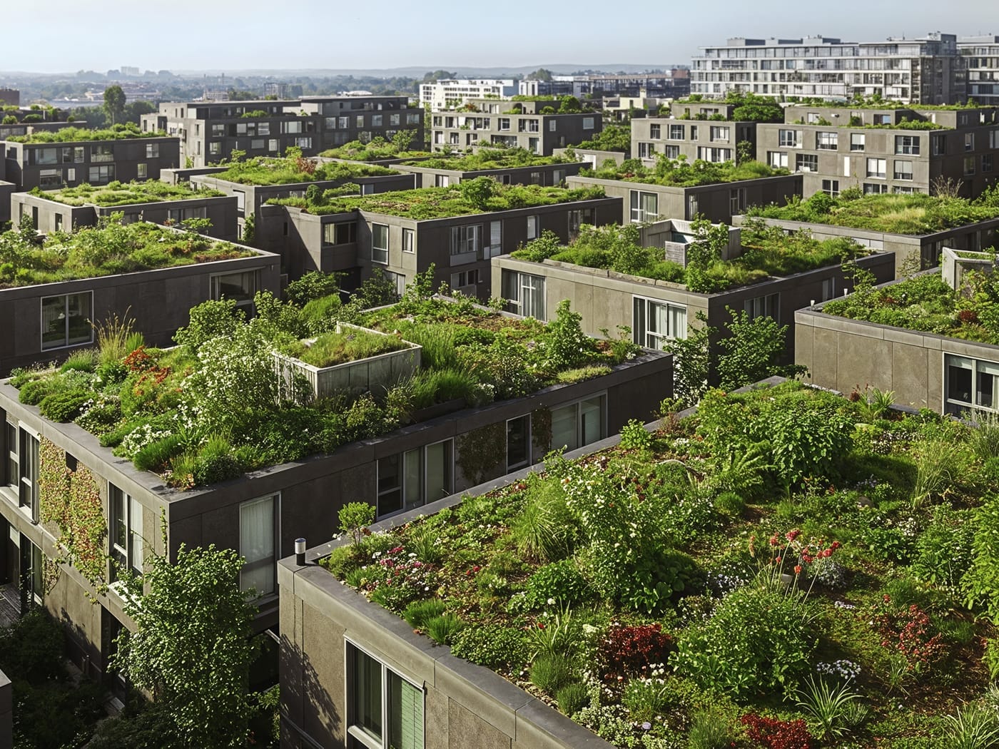 Green roofs and green walls – Essential infrastructure for resilient cities